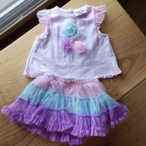 Little lass baby tutu outfit 6/9